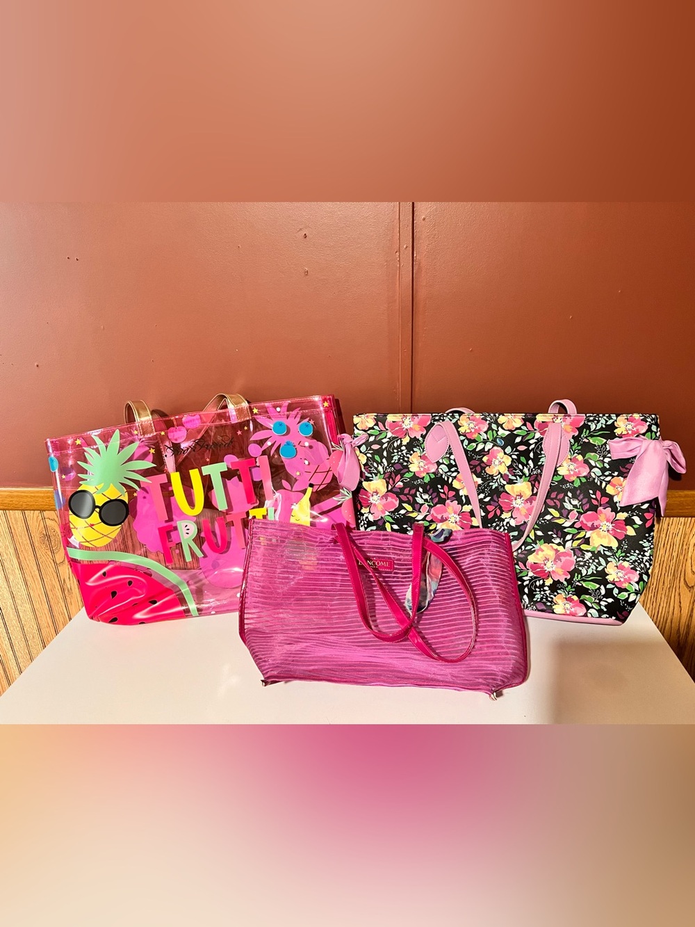 Estée Lauder,RARE Tutti Frutti,Lancôme Pink and Floral & Graphic Tote Trio